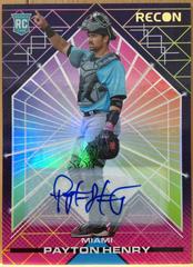 Payton Henry [Autograph] #1 Baseball Cards 2022 Panini Chronicles Recon Prices