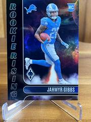 Jahmyr Gibbs [Black] #RIS-8 Football Cards 2023 Panini Phoenix Rookie Rising Prices
