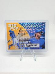 George Springer [Orange Fluorescent] #BF6 Baseball Cards 2021 Panini Mosaic Big Fly Prices