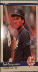 Bert Campaneris #120 Baseball Cards 1984 Fleer Prices