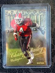 Champ Bailey [Precious Metal Gems] #211 Football Cards 1999 Metal Universe Prices