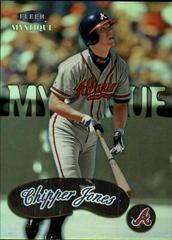 Chipper Jones #45 Baseball Cards 1999 Fleer Mystique Prices