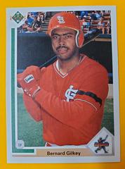 Bernard Gilkey Baseball Cards 1991 Upper Deck Prices