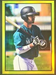 Julio Rodriguez [Chrome Yellow Refractor] #18 Baseball Cards 2019 Bowman Heritage Prices