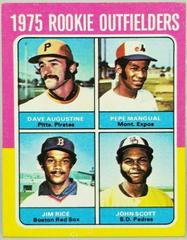 Rookie Outfielders [Jim Rice] #616 Baseball Cards 1975 Topps Mini Prices