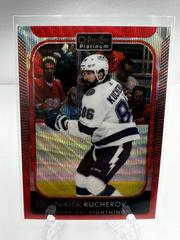 Nikita Kucherov [Red Surge] Hockey Cards 2021 O-Pee-Chee Platinum Prices