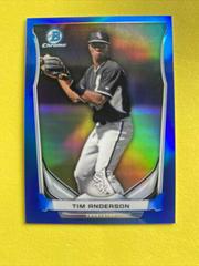 Tim Anderson [Yellow Refractor] #210 Baseball Cards 2014 Bowman Chrome Mini Prices