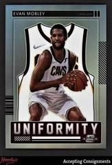 Evan Mobley #28 Basketball Cards 2021 Panini Contenders Optic Uniformity Prices