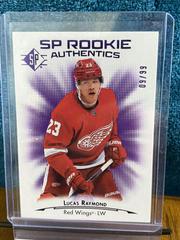 Lucas Raymond [Purple] #132 Hockey Cards 2021 SP Prices
