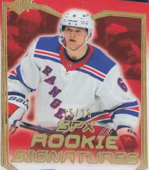 Zac Jones [Gold] #SPXR-ZJ Hockey Cards 2021 SPx Rookie Signatures Prices