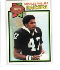 Charles Phillips [Cream Colored Back] Football Cards 1979 Topps Prices