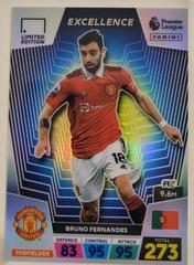 Bruno Fernandes Soccer Cards 2022 Panini Adrenalyn XL Premier League Excellence Prices