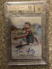 Trae Young #TYG Basketball Cards 2018 Panini Court Kings Heir Apparent Autographs Prices