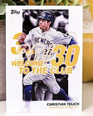 Christian Yelich Baseball Cards 2023 Topps Welcome to the Club Prices
