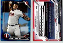 Adam Brett Walker II [Blue] #BP135 Baseball Cards 2016 Bowman Prospects Prices
