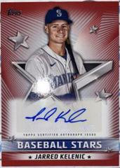 Jarred Kelenic [Red] #BSA-JK Baseball Cards 2022 Topps Baseball Stars Autographs Prices