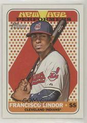 Francisco Lindor #NAP-6 Baseball Cards 2018 Topps Heritage New Age Performers Prices