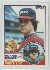 Richard Dotson Baseball Cards 1983 Topps Prices