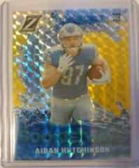 Aidan Hutchinson [Gold] Football Cards 2022 Panini Zenith Rookie Wave Prices