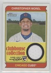 Christopher Morel Baseball Cards 2023 Topps Heritage Clubhouse Collection Relics Prices
