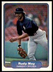 Rudy May #41 Baseball Cards 1982 Fleer Prices