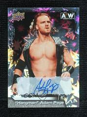 Hangman Adam Page [Dynamite Autograph] Wrestling Cards 2022 Upper Deck AEW Prices