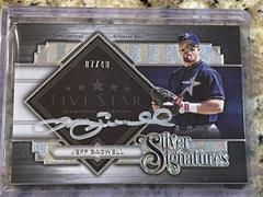 Jeff Bagwell #SS-JB Baseball Cards 2022 Topps Five Star Silver Signatures Prices