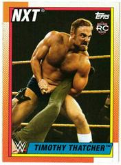 Timothy Thatcher Wrestling Cards 2021 Topps Heritage WWE Prices