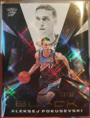 Aleksej Pokusevski #79 Basketball Cards 2020 Panini Black Prices