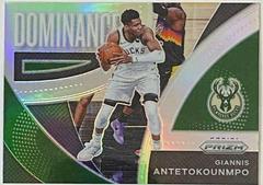 Giannis Antetokounmpo [Silver Prizm] #12 Basketball Cards 2021 Panini Prizm Dominance Prices