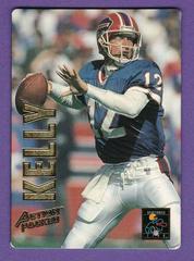 Jim Kelly [Braille] Football Cards 1993 Action Packed Quarterback Club Prices