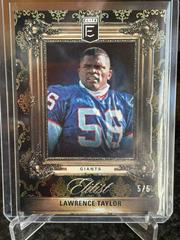 Lawrence Taylor [Gold] Football Cards 2022 Panini Donruss Elite Elitist Prices