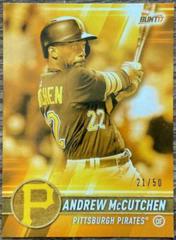 Andrew McCutchen [Orange] Baseball Cards 2017 Topps Bunt Prices