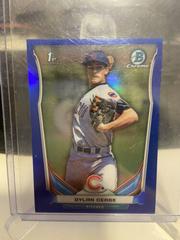 Dylan Cease [Orange Refractor] Baseball Cards 2014 Bowman Chrome Mini Prices