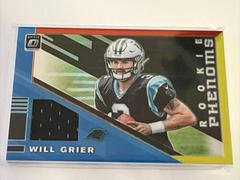 Will Grier [Red and Yellow] #RP5 Football Cards 2019 Donruss Optic Rookie Phenoms Prices