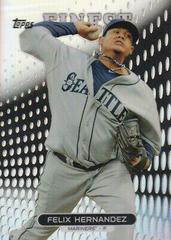 Felix Hernandez [Orange Refractor] #40 Baseball Cards 2013 Finest Prices