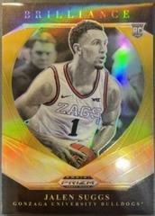 Jalen Suggs [Gold] #3 Basketball Cards 2021 Panini Prizm Draft Picks Brilliance Prices