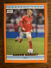 Aaron Ramsey [Orange] Soccer Cards 2022 Panini Donruss 1992 Tribute Prices