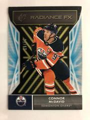 Connor McDavid [Gold] #RFX-1 Hockey Cards 2021 SPx Radiance FX Prices