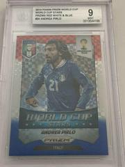 Andrea Pirlo [Red White Blue Power Plaid] #24 Soccer Cards 2014 Panini Prizm World Cup Stars Prices