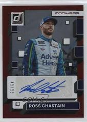 Ross Chastain [Red] #M-RC Racing Cards 2023 Panini Donruss NASCAR Monikers Autographs Prices