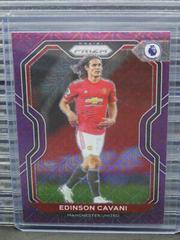 Edinson Cavani [Purple Mojo] Soccer Cards 2020 Panini Chronicles Prizm Premier League Prices