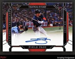 Trevor Story #FP-TS Baseball Cards 2022 Panini National Treasures Field Pass Signatures Prices