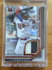 Byron Buxton [Ruby] Baseball Cards 2023 Topps Museum Collection Meaningful Materials Relics Prices