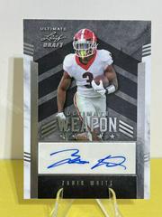 Zamir White #UW-ZW1 Football Cards 2022 Leaf Ultimate Draft Weapons Autographs Prices