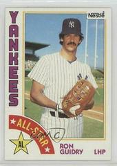 Ron Guidry #406 Baseball Cards 1984 Topps Prices