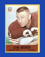 John Brewer Football Cards 1967 Philadelphia Prices
