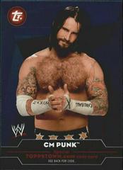 CM Punk #TT18 Wrestling Cards 2010 Topps WWE Town Prices
