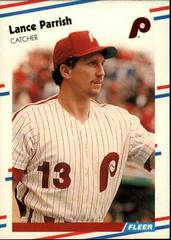 Lance Parrish Baseball Cards 1988 Fleer Prices