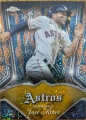 Jose Altuve [Champagne Gold Speckle] #P-3 Baseball Cards 2022 Topps Chrome Pinstriped Prices